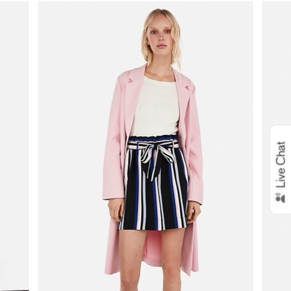NWOT EXPRESS striped skirt
